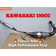 KAWASAKI 150CC VICTOR KIPS KR RR NINJA EXHAUST PAIP EXZOS RACING ON