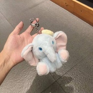 keychain plushie 新年礼品 Loket gajah kartun, boneka mewah, hiasan beg sekolah yang comel dan comel, bon
