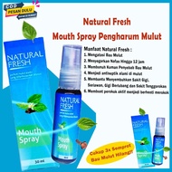 [ BELI 2 GRATIS 1 ] NATURAL FRESH Pengharum mulut / spray penghilang bau mulut / spray pewangi mulut