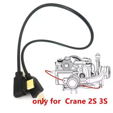 Type-C to Multi USB S2 Camera Control Cable for ZHIYUN Crane 2S 3S Crane2s Crane3s & Sony A9 A7 A7S 