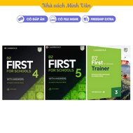 Book - B2 first for school - B2 exam preparation set - with audio file - answers