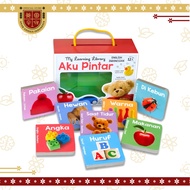 My Learning Library Children's Book I'M SMART (1 box contains 8 Board Books - Bilingual English & In