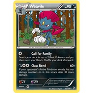 [Pokemon TCG Card] Weavile - 52/106 - Rare