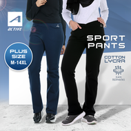 Seluar Sukan Muslimah Cotton Women Sport Pants Netball/Hiking/Gym/Zumba Plus Size (Bootcut)