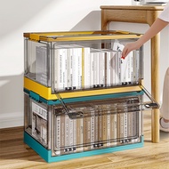 Storage Storage Box Book Box Student Classroom Book Storage Box Foldable Transparent Book Storage Bo