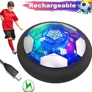 Electric Soccer Ball Hover Soccer Ball LED Light Projector Suspended Football Toys Gliding Air Cushi