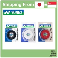 YONEX Tennis Tacky Feel Wet Super Grip AC102-5P (5 pieces in package) with Case Black / White / Wine
