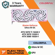 Flexi tech IGAME GEFORCE RTX 5070 TI / RTX 5070 / RTX 5080 ULTRA W OC 16GB-V / 12GB-V