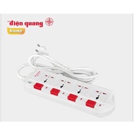 Optical electrical outlet with 4 multi-function switches and 4 wire 2m & 5m (red and white) ESK2WSM7