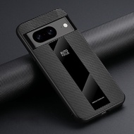 Casing for Google Pixel 8a 5G Pixel8a GKV4X G6GPR G8HHN G576D Phone Case Leather Acrylic Carbon Fibe