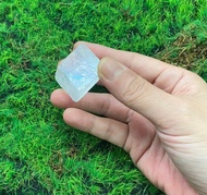 天然冰透彩紅可愛小方糖造型白方解石原礦 能量 療癒 加強能量