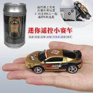 mini rc drift car Kereta RC mini ultra kecil, Coke boleh, kereta lumba hanyut berkelajuan tinggi, kereta sport kawalan jauh, kereta pengecasan