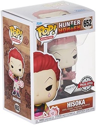 คอลเลกชันเพชรนักล่า Funko Hunter X Hunter! Animation Hisoka ฟิกเกอร์ไวนิลหัวข้อร้อนตุ๊กตุ่นแอคชั่นไวนิลตัวการ์ตูนของเล่นตุ๊กตานางแบบพีวีซีสำหรับของขวัญวันเกิดเด็ก