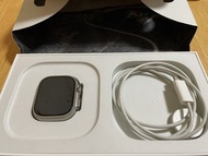 急放！全新98% 盒裝全齊Apple Watch Ultra 第一代 49mm 鈦金屬 (流動網絡版) 連原裝充電線 (不連錶帶)