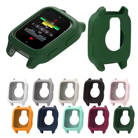 Soft TPU Case Cover For Garmin Venu SQ 2 sq2 Slim Watch Screen Protector