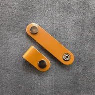 [Leather] hedset cable clamp