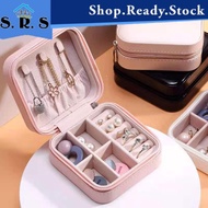 SRS_Portable Storage Box Jewelry Box Jewelry Organizer Jewelry Storage Box for Necklace, Earrings, R
