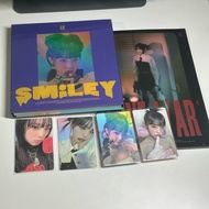 YENA PHOTOCARD & UNSEALED ALBUM / smiley and lovewar official