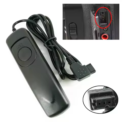 Remote Control Shutter Release Cable As RM-S1AM RC-1000 for Sony A900 A700 A350 A300 A200 A550 A560 