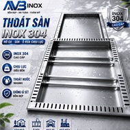 Sink floor drain - 304 stainless steel yard floor drain - prevents odors and avoids insects