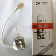 H3 Halogen Light Bulb + 12V Stainless Steel Spotlight Bulb Wire