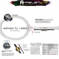 FELET EIGHTY8 (POWER/CONTROL/SPEED) Badminton Racquet 4u