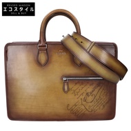 Berluti Venezia 小牛皮 Anjou 公事包（二手）
