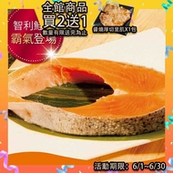 【鮮綠生活】 (免運組)智利鮭魚切片160克共12包
