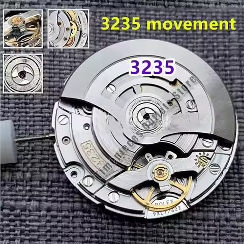 Automatic Mechanical Movement 3235 Shanghai Factory Small Disc Fit to Sub Series Top Version VR-3235