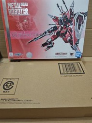 罕見全新現貨 Metal Robot魂 00 Justice Gundam 有啡盒