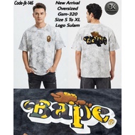 OVERSIZED T-SHIRT BAPE NEW ARRIVAL GSM 320 [ SIZE S.M.L.XL ]
