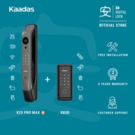 Kaadas K20 Pro Max Digital Door Lock + R8GD Digital Gate Lock | AN Digital Lock