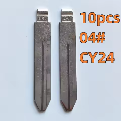 10pcs 04# CY24 KD Remote Flip Key Blade for Keydiy KD VVDI JMD Unctut Metal Car Key Blanks
