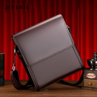 JIVIVIL Men's casual shoulder bag crossbody business briefcase