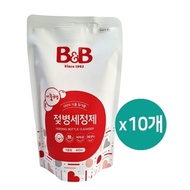 B&amp;B Renewal Baby Bottle Cleanser Foam Type (Refill) 400ml x 10 Free Shipping