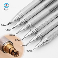 Automatic Pencil, 0.3/0.5/0.7/0.9/1.3/2.0/3.0MM Sketch Comics Design Mechanical Pencil, Creative Met