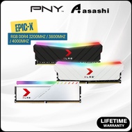 PNY XLR8 Gaming EPIC-X Black / White 8GB / 16GB Gaming PC Ram