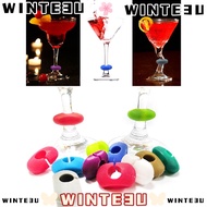 WINTE3U Silicone For Party Cup Labels Tag Signs Charm