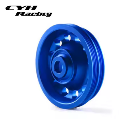 Aluminum Light-Weight Crank shaft Pulley For 92-95 Honda Civic with the SOHC D15 or D16 engines (D15