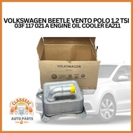 VOLKSWAGEN BEETLE VENTO POLO 1.2 TSI 03F 117 021 A ENGINE OIL COOLER EA211