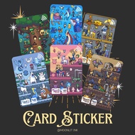 [Pokemon Card Sticker - BITTS POKEMON SERIES] TnG Sticker / Access Card Sticker / Card Sticker