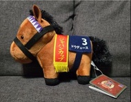 全新 日版 SK Japan 16 x 19cm 毛公仔 純種馬 日本 賽馬 賽馬娘 Plush Doll Horse Thoroughbred Collection Nesoberi Plush T