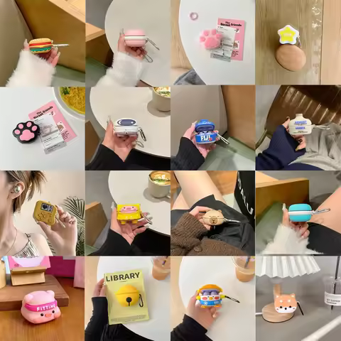 3D INS Cute Cartoon Cat Paw Silicone Wireless Earphone Cases For Samsung Galaxy Buds2 Pro/FE/Buds 2/