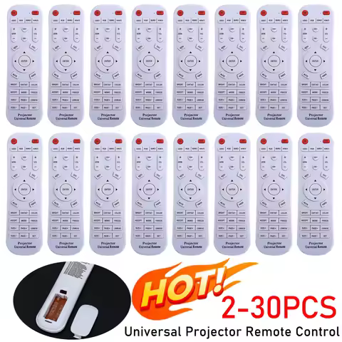 2-30pc Universal Projector Remote Control for Epson Hitachi Samsung Toshiba Video Player Projector R