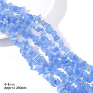 Hạt Cườm Mắt Mèo 80Cm/16 "4-9Mm Mới Hạt Đá Để Tự Làm Vòng Cổ Vòng Tay Làm Trang Sức