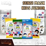Sensi Kids Junior Convex Duckbill Earloop Headloop Mask /5 Child Motif Mask