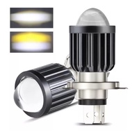 Motorcycle Car Headlight LED H4 Laser D2 White AC DC Yamaha Vixion Ninja R15 Pulsar scoopy trail klx