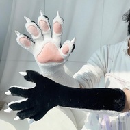 Crazy 2Pcs Adorable Five Finger Gloves Ideal For Anime Conventions And Themed Parties