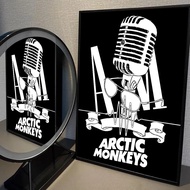 JRQ7 1PC Arctic Monkeys Band Music Album Poster Waterproof Paper Sticker Coffee House Bar Room Wall 