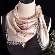 P001 - Square Scarf Importedsatin • 90 x 90cm • Fashion Wanita